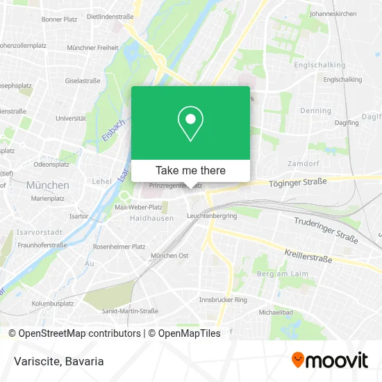 Variscite map