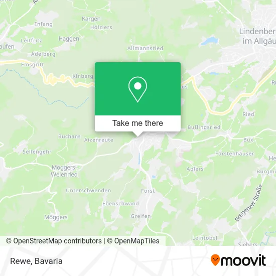 Rewe map