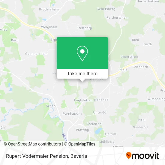Rupert Vodermaier Pension map