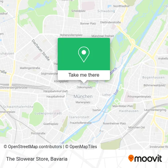 The Slowear Store map