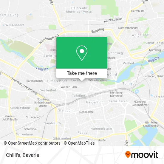Chilli's map