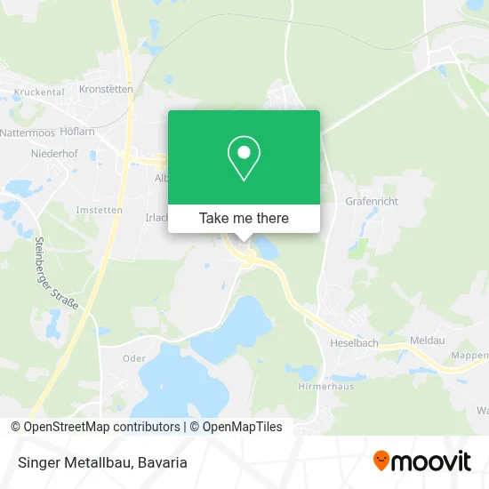 Singer Metallbau map