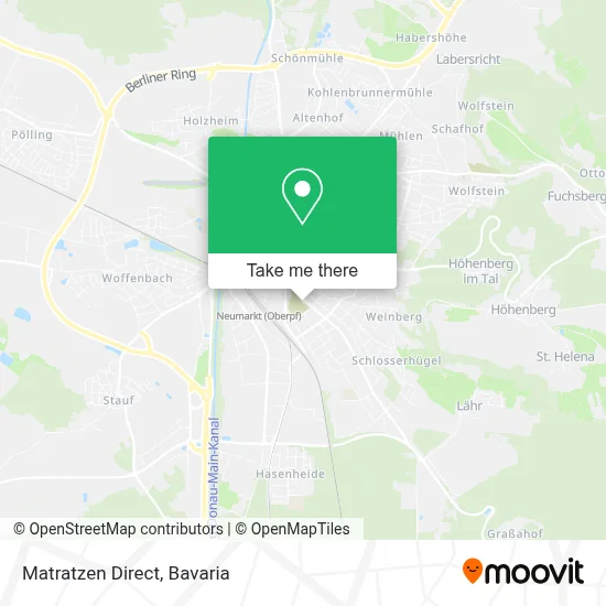 Matratzen Direct map