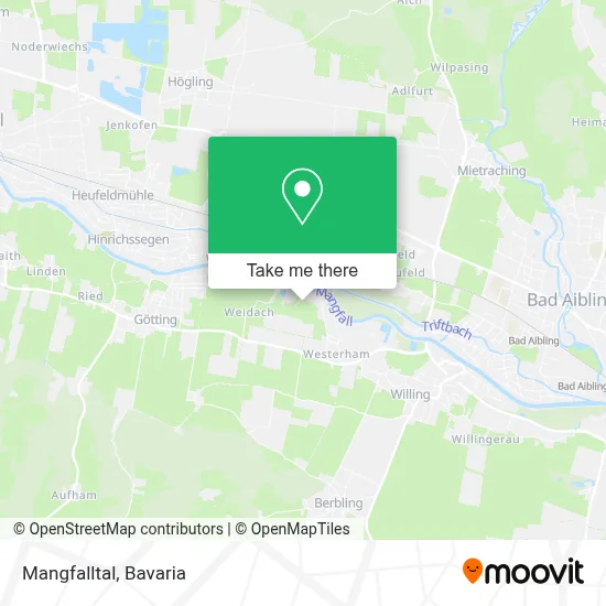 Mangfalltal map