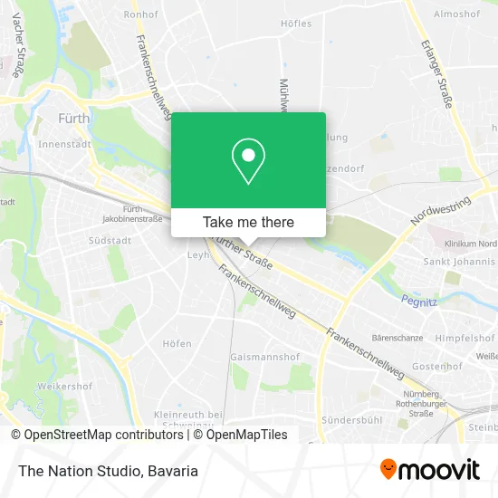 The Nation Studio map