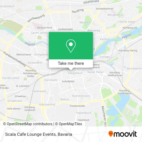 Scala Cafe Lounge Events map