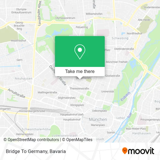 Bridge To Germany map