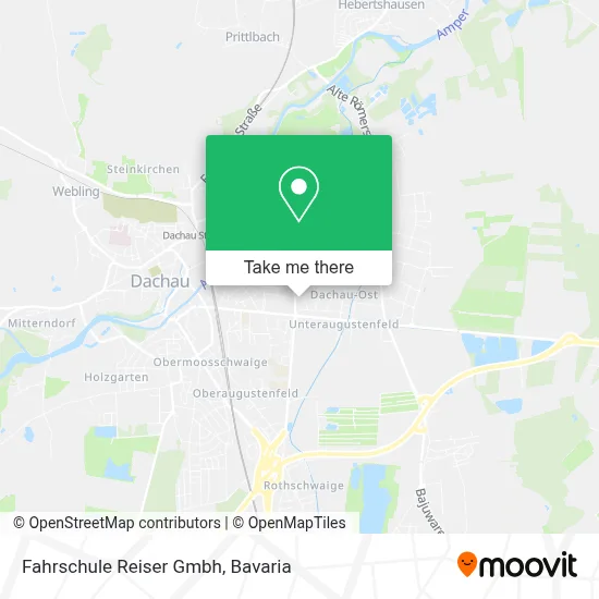 Fahrschule Reiser Gmbh map