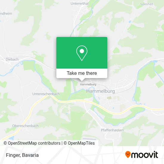 Finger map
