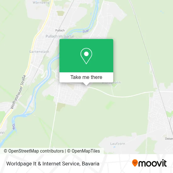 Worldpage It & Internet Service map