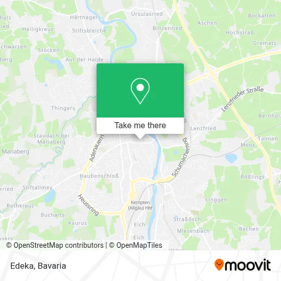 Edeka map