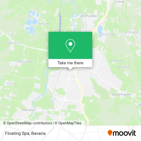 Floating Spa map