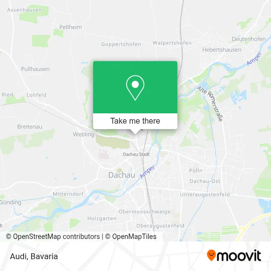 Audi map
