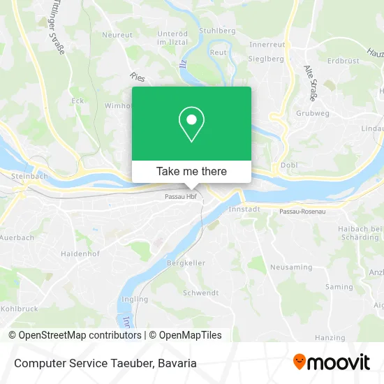 Computer Service Taeuber map