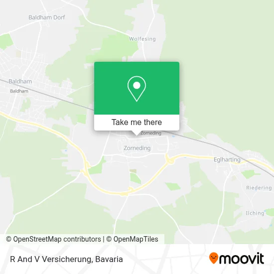 R And V Versicherung map