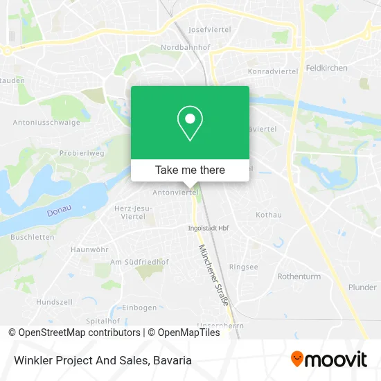 Winkler Project And Sales map