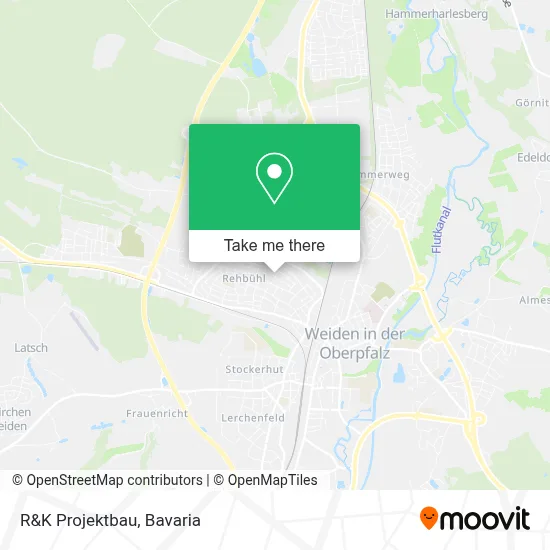 R&K Projektbau map