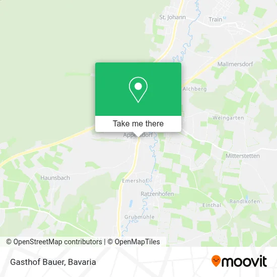 Gasthof Bauer map