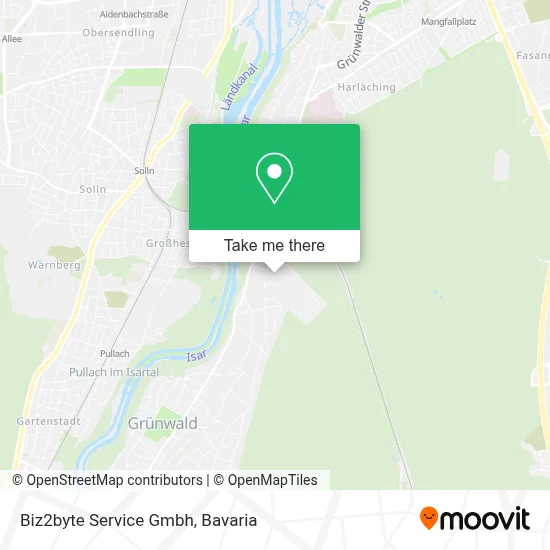 Biz2byte Service Gmbh map