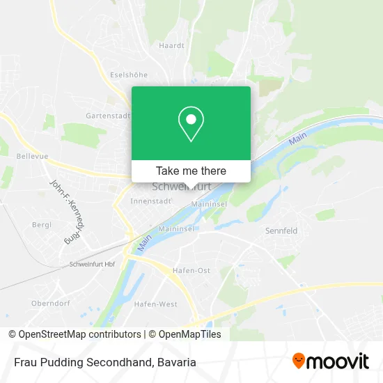 Frau Pudding  Secondhand map