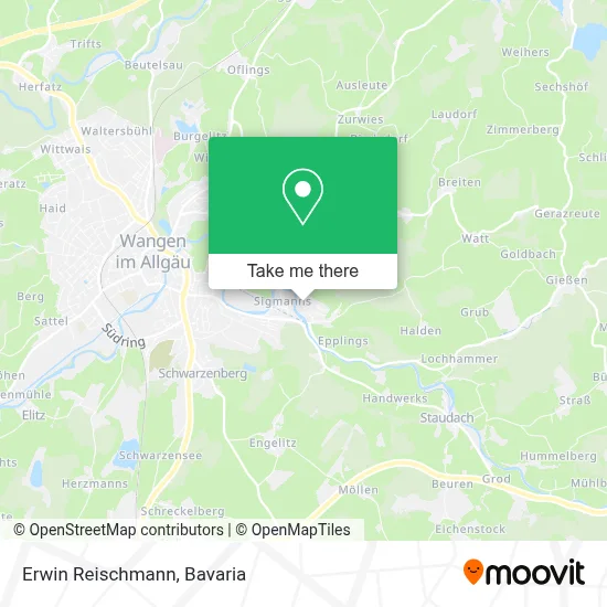 Erwin Reischmann map