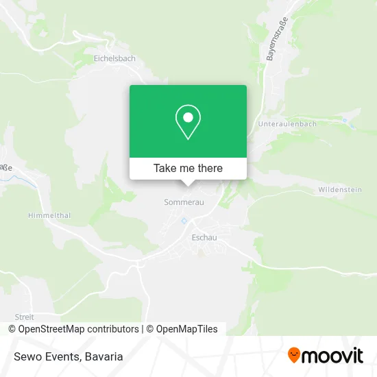 Sewo Events map