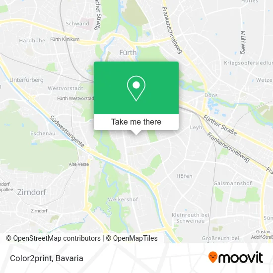 Color2print map