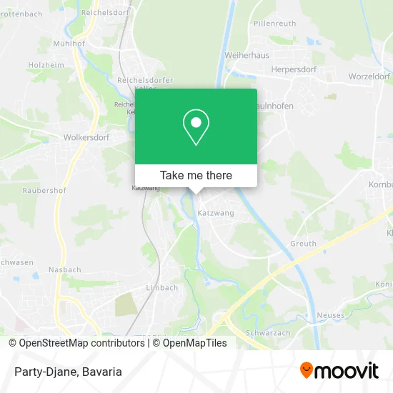 Party-Djane map