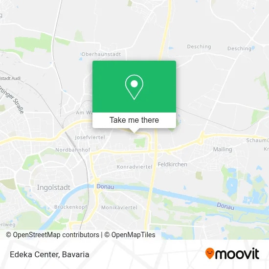 Edeka Center map