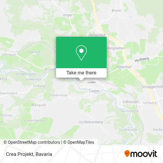 Crea Projekt map