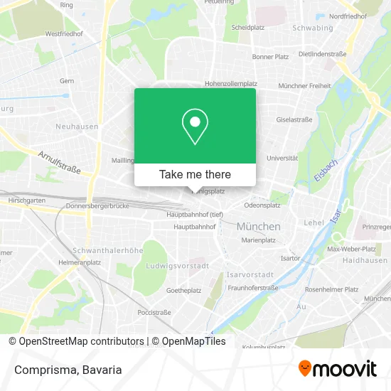Comprisma map