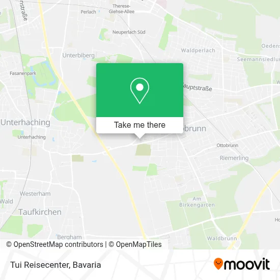Tui Reisecenter map