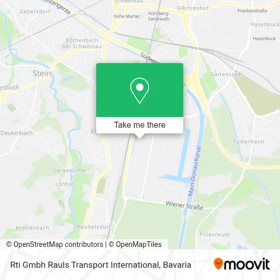 Rti Gmbh Rauls Transport International map