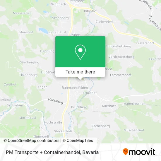 PM Transporte + Containerhandel map