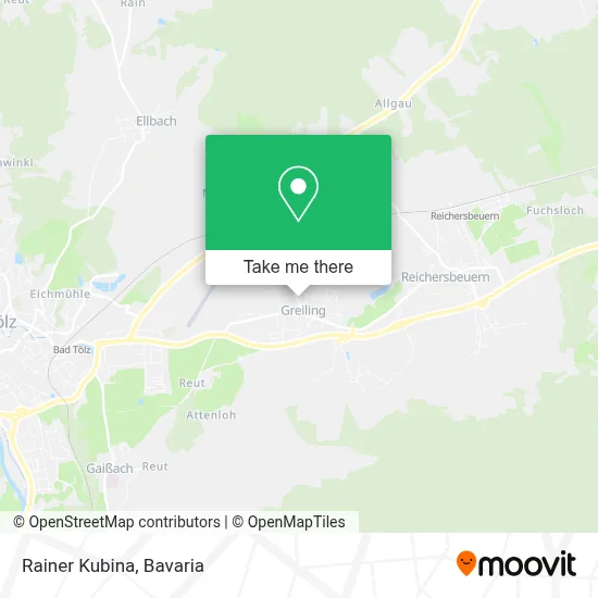 Rainer Kubina map
