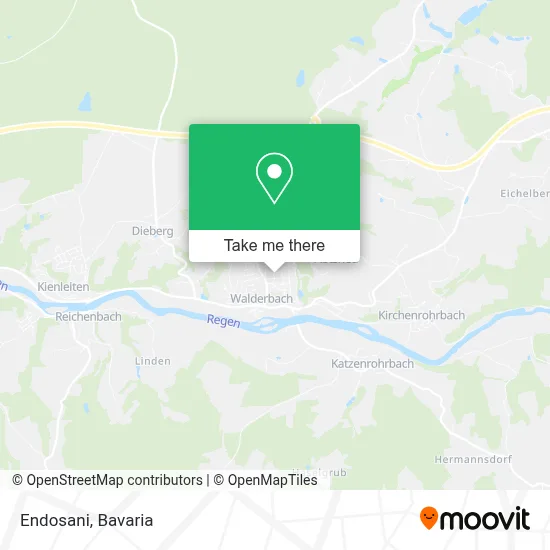 Endosani map
