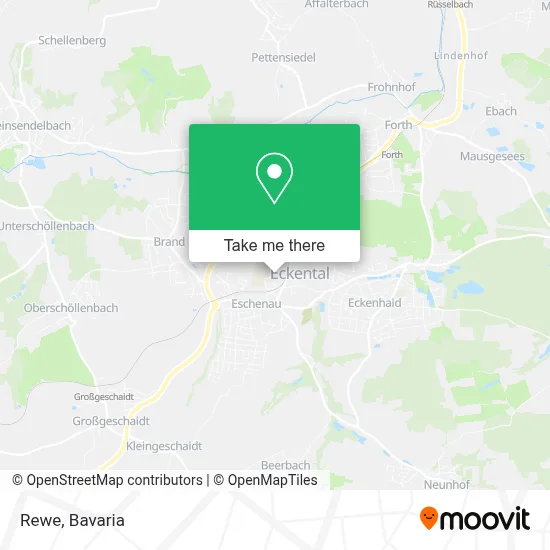 Rewe map