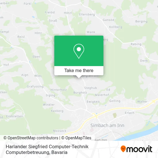 Harlander Siegfried Computer-Technik Computerbetreuung map