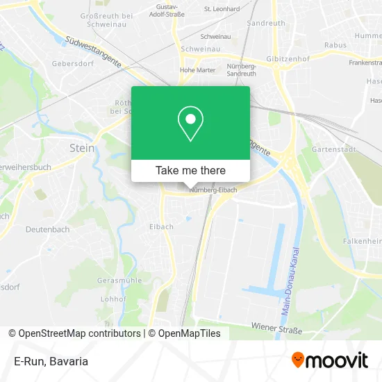 E-Run map
