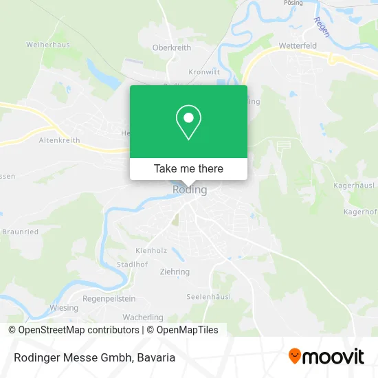 Rodinger Messe Gmbh map
