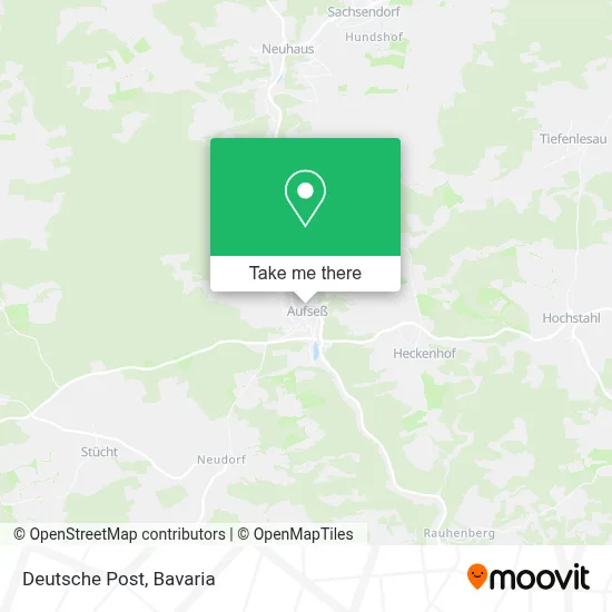 Deutsche Post map