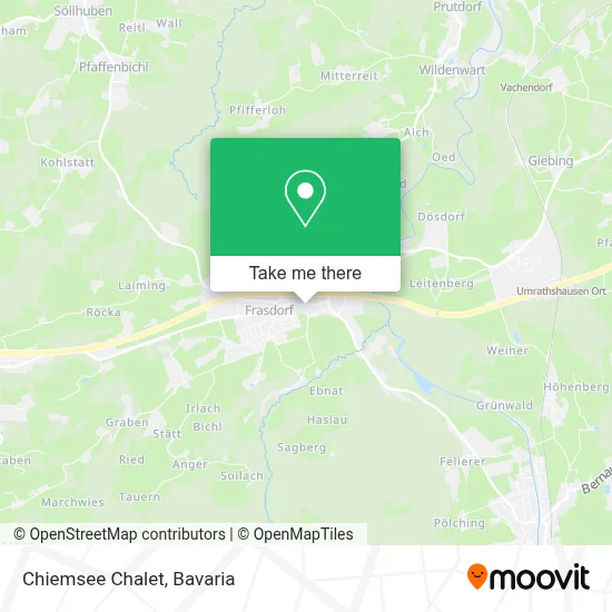 Chiemsee Chalet map