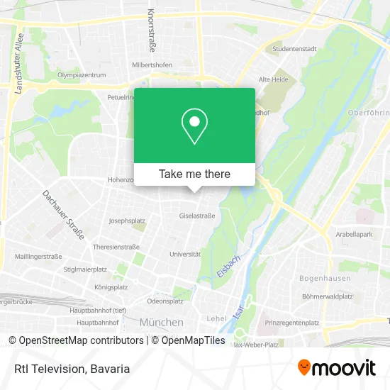 Rtl Television map