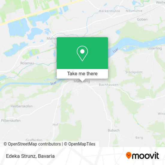 Edeka Strunz map