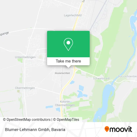 Blumer-Lehmann Gmbh map