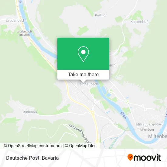 Deutsche Post map