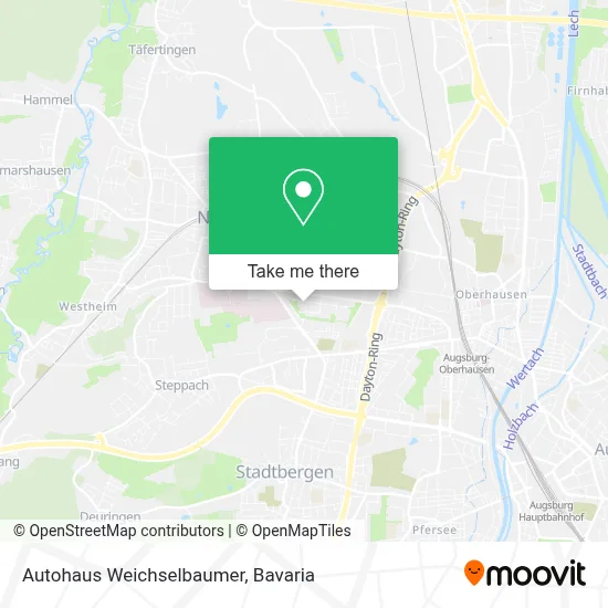 Autohaus Weichselbaumer map