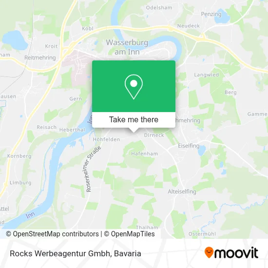Rocks Werbeagentur Gmbh map