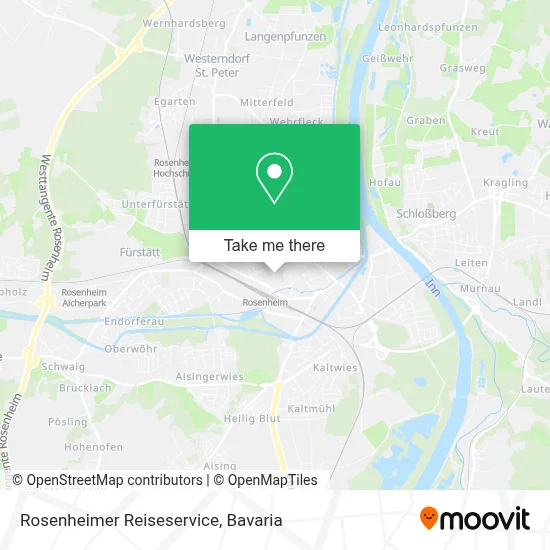 Rosenheimer Reiseservice map