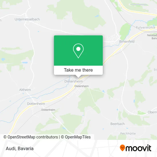 Audi map